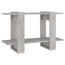 vidaXL betonszürke könyvszekrény/térelválasztó 80 x 30 x 51 cm