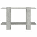 vidaXL betonszürke könyvszekrény/térelválasztó 80 x 30 x 51 cm