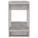vidaXL betonszürke könyvszekrény/térelválasztó 80 x 30 x 51 cm