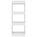 vidaXL fehér szerelt fa könyvszekrény/térelválasztó 40 x 30 x 103 cm