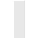 vidaXL fehér szerelt fa könyvszekrény/térelválasztó 40 x 30 x 103 cm