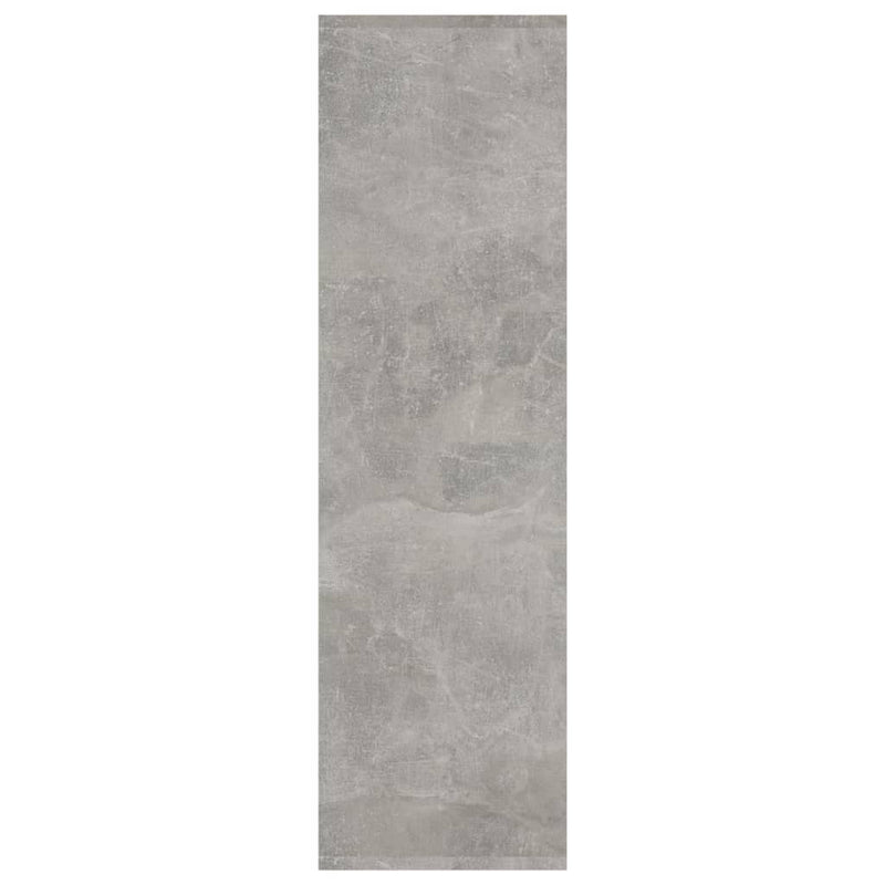 vidaXL betonszürke szerelt fa könyvszekrény/térelválasztó 40x30x103 cm