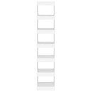 vidaXL fehér térelválasztó könyvszekrény 40 x 30 x 198 cm