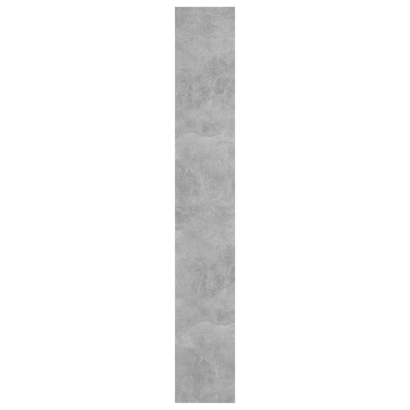 vidaXL betonszürke könyvszekrény/térelválasztó 60 x 30 x 198 cm