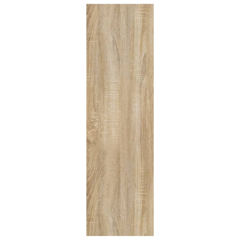 vidaXL sonoma-tölgyszínű térelválasztó könyvszekrény 100 x 30 x 103 cm