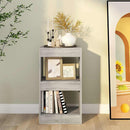 vidaXL szürke sonoma színű könyvszekrény/térelválasztó 80 x 30 x 87 cm