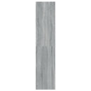 vidaXL szürke sonoma színű könyvszekrény/térelválasztó 40x30x135 cm