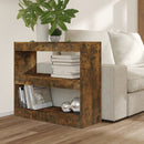 vidaXL füstös tölgy színű könyvszekrény/térelválasztó 80x30x72 cm