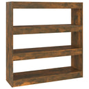 vidaXL füstös tölgyszínű könyvszekrény/térelválasztó 100x30x103 cm