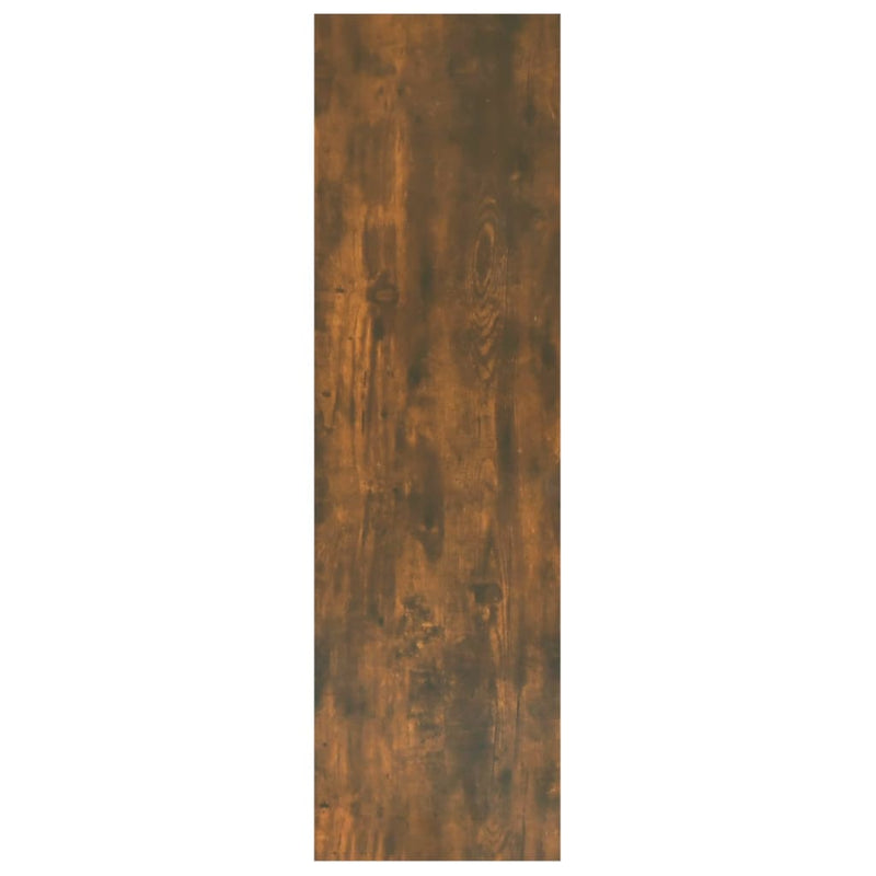vidaXL füstös tölgyszínű könyvszekrény/térelválasztó 100x30x103 cm