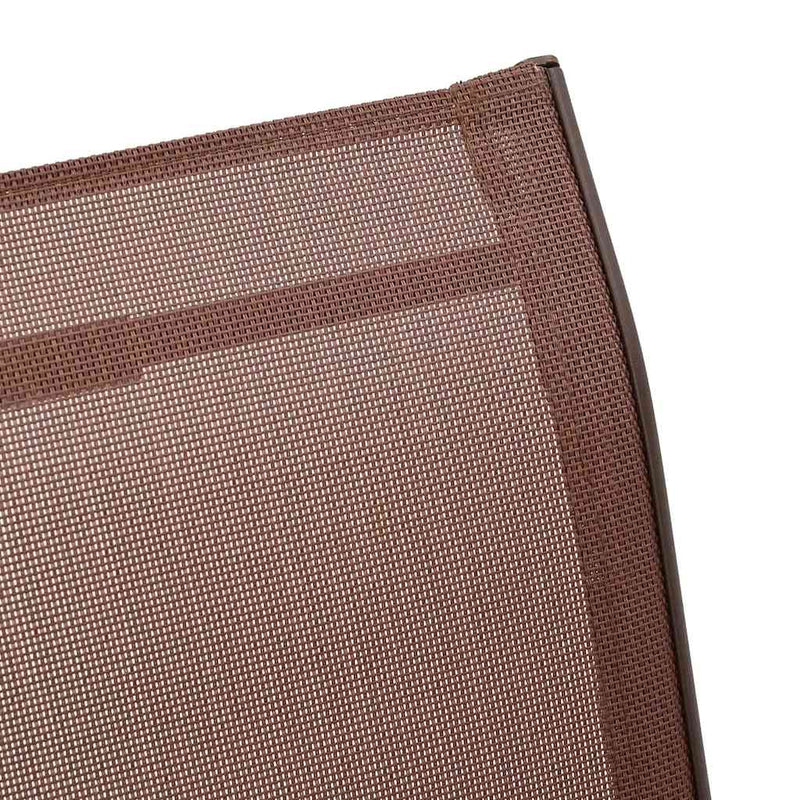 vidaXL 4 db barna textilén rakásolható kerti szék