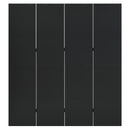 vidaXL 2 db fekete acél 4-paneles térelválasztó 160 x 180 cm