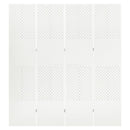 vidaXL 2 db fehér acél 4-paneles térelválasztó 160 x 180 cm
