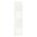 vidaXL 2 db fehér acél 4-paneles térelválasztó 160 x 180 cm