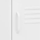 vidaXL 2 db fehér acél éjjeliszekrény 35 x 35 x 51 cm