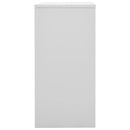 vidaXL 2 db világosszürke-piros acél zárható szekrény 90x45x92,5 cm