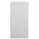 vidaXL 5 db világosszürke acél zárható szekrény 90 x 45 x 92,5 cm