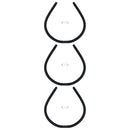 vidaXL 3 db ívelt napelemes medencefűtő panel 110 x 65 cm