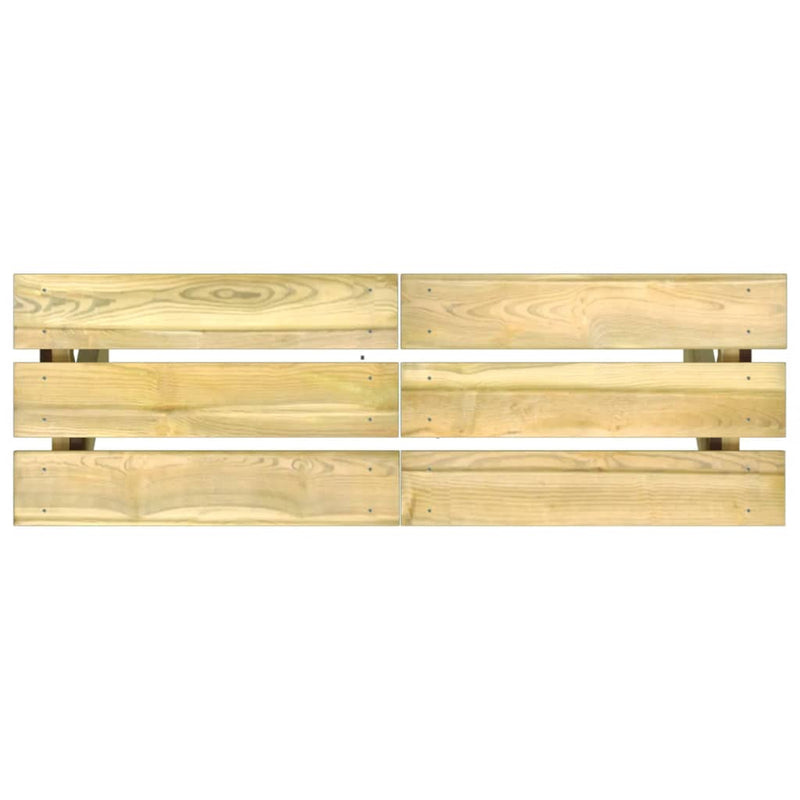 vidaXL impregnált fenyőfa kerti pad 110 cm