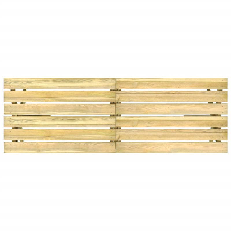 vidaXL impregnált fenyőfa kerti asztal 220 x 73 x 70 cm