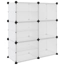 vidaXL átlátszó polipropilén cipőtartó 84 x 31,5 x 93 cm