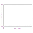 vidaXL sivatagi köd színű poliészter takaró 150x200 cm