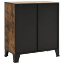 vidaXL 2 db rusztikus barna fém és MDF tárolószekrény 72 x 36 x 82 cm