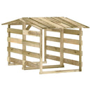 vidaXL 2 db impregnált fenyőfa pergola tetővel 100 x 90 x 100 cm