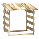 vidaXL 4 db impregnált fenyőfa pergola tetővel 100 x 90 x 100 cm