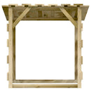 vidaXL 4 db impregnált fenyőfa pergola tetővel 100 x 90 x 100 cm