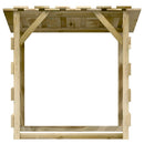 vidaXL 6 db impregnált fenyőfa pergola tetővel 100 x 90 x 100 cm