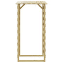 vidaXL 2 db impregnált fenyőfa pergola tetővel 100 x 90 x 200 cm