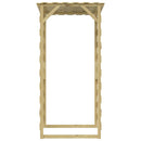 vidaXL 2 db impregnált fenyőfa pergola tetővel 100 x 90 x 200 cm