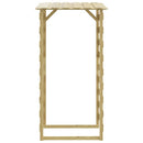 vidaXL 3 db impregnált fenyőfa pergola tetővel 100 x 90 x 200 cm
