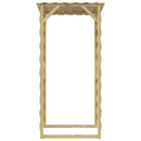 vidaXL 3 db impregnált fenyőfa pergola tetővel 100 x 90 x 200 cm