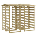 vidaXL 4 db impregnált fenyőfa pergola tetővel 100 x 90 x 200 cm