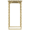 vidaXL 4 db impregnált fenyőfa pergola tetővel 100 x 90 x 200 cm