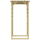 vidaXL 6 db impregnált fenyőfa pergola tetővel 100 x 90 x 200 cm