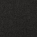 vidaXL fekete szövet dönthető fotel