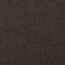 vidaXL sötétbarna szövet dönthető fotel