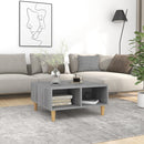 vidaXL szürke sonoma színű szerelt fa dohányzóasztal 60 x 60 x 30 cm