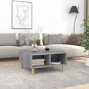 vidaXL szürke sonoma színű szerelt fa dohányzóasztal 60 x 60 x 30 cm