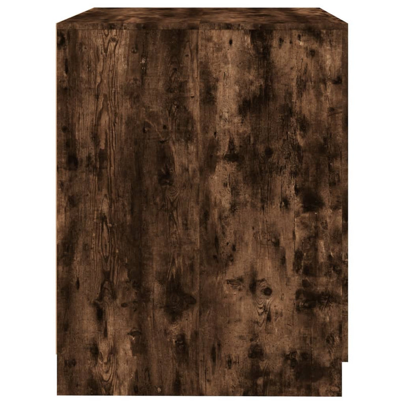 vidaXL füstös tölgy színű mosógépszekrény 71 x 71,5 x 91,5 cm