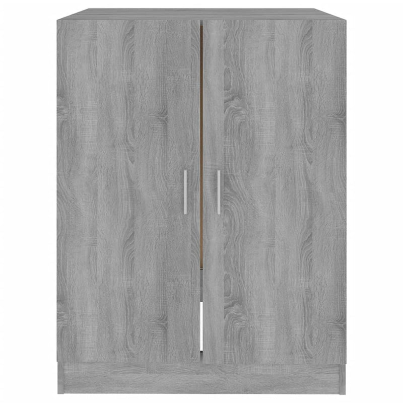 vidaXL szürke-sonoma színű mosógépszekrény 71 x 71,5 x 91,5 cm
