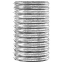 vidaXL ezüstszínű horganyzott acél kerti magaságyás 114x40x68 cm