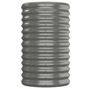 vidaXL szürke porszórt acél kerti magaságyás 152x40x68 cm