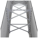 vidaXL antracitszürke porszórt acél kerti magaságyás 260x40x68 cm