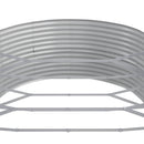 vidaXL antracitszürke horganyzott acél kerti magaságyás 544x100x36 cm