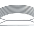 vidaXL antracitszürke horganyzott acél kerti magaságyás 214x140x36 cm