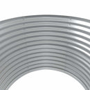 vidaXL antracitszürke horganyzott acél kerti magaságyás 100x100x68 cm